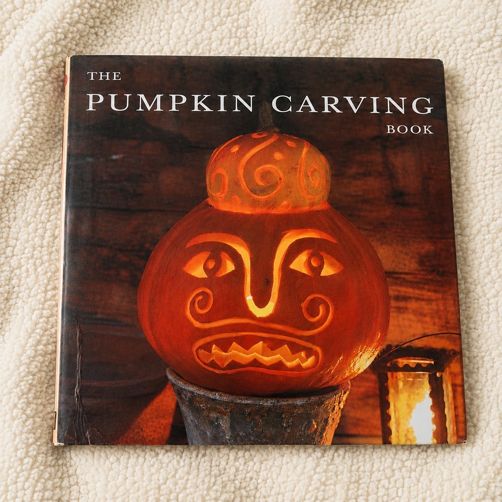 Pumpkin Carving Book Deborah Shneebeli Morrell Halloween Jack O Lantern Crafts